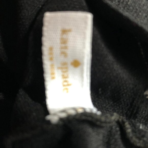 Deadstock party Kate Spade black and sparkles tights, larger size, New - Picture 3 of 4